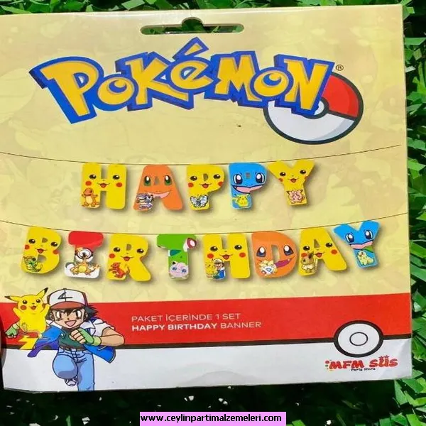 Pokemon Temalı Banner